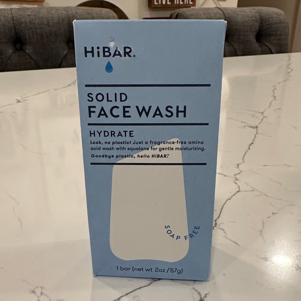 HiBar Solid Face Wash Bar